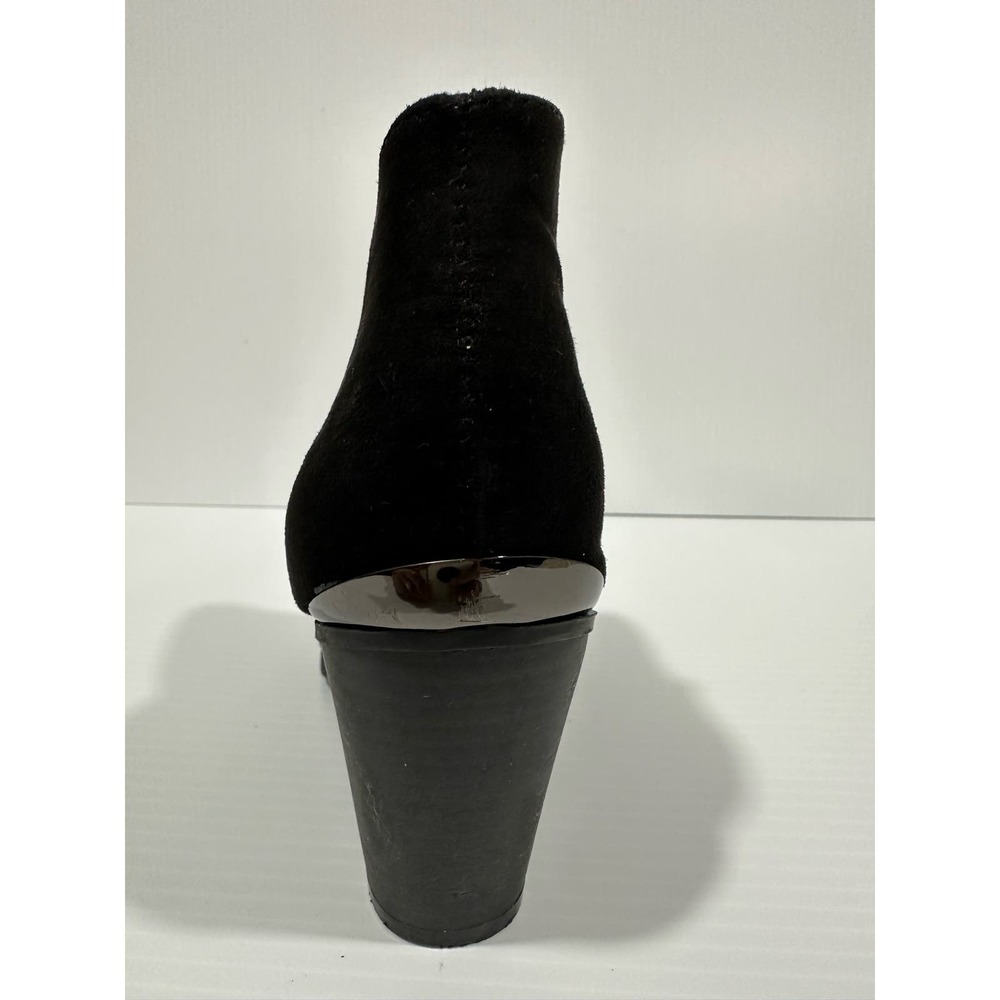 Jennifer Lopez Women’s Ankle Boots Size 6.5 Black Suede and Studs Galena - Picture 7 of 14